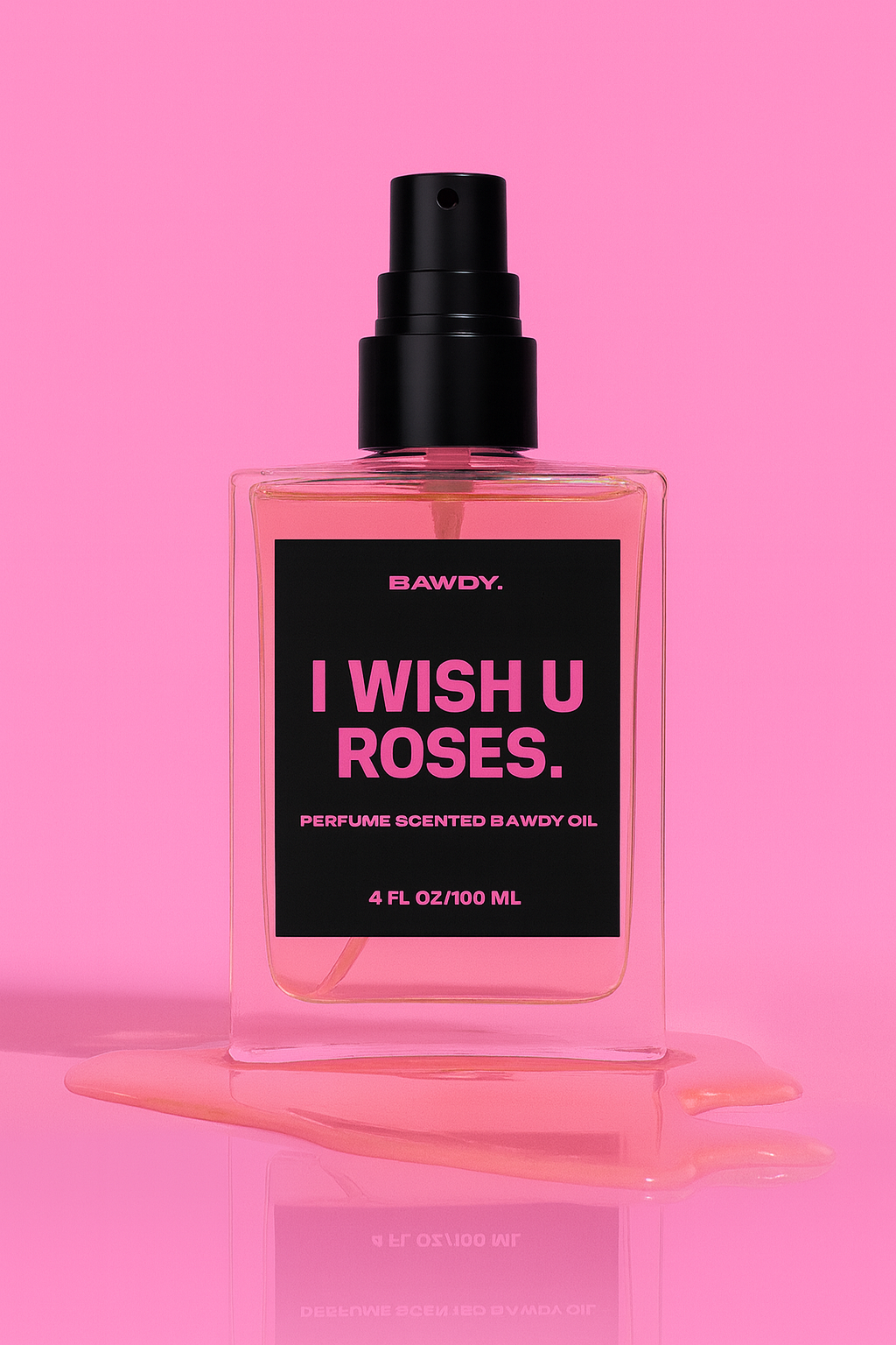 I WISH U ROSES PERFUME BODY OIL.