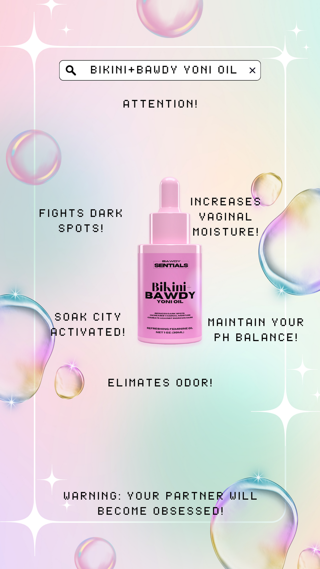 Bikini+Bawdy Yoni Oil