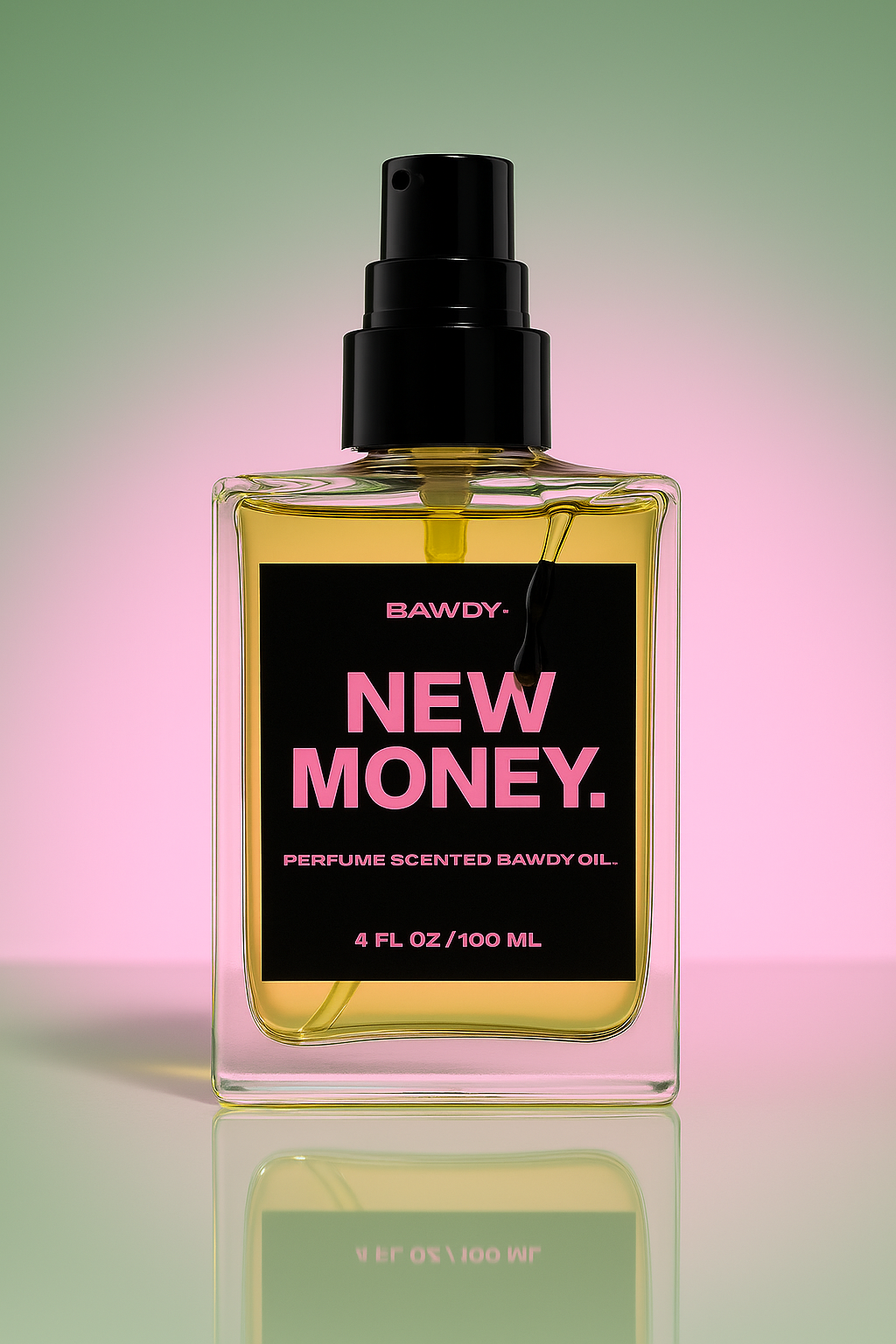NEW MONEY PERFUME SCENTED BODY OIL.